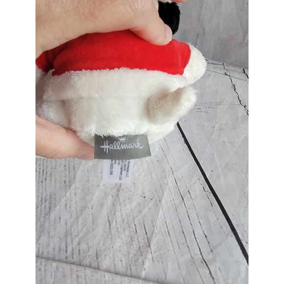 Hallmark Peanuts Snoopy Santa Plush 7in Christmas Stuffed Animal - Picture 5 of 8